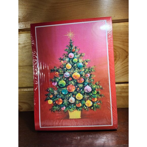 Vintage Christmas Gift Boxes Set Of 4 New Old Stock - Picture 3 of 5